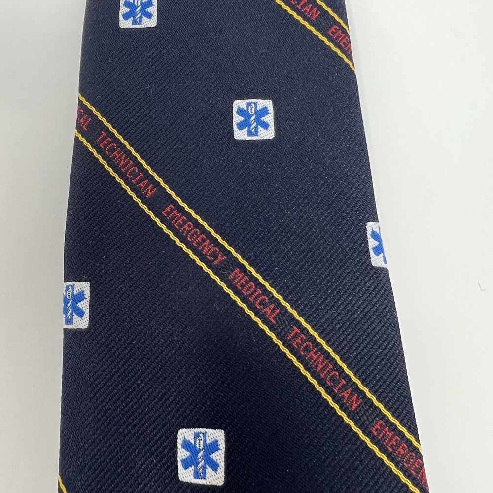 Schreter Necktie Navy Emergency Medical Technician (EMT) Made In USA